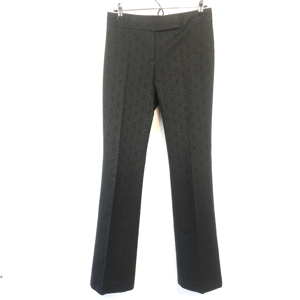 Elie Tahari Jaquard Pants Vintage Tencel Blend 4 - Picture 2 of 11